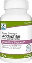 Quality Choice Digestive Support Acidophilus with Citrus Pectin – 100 Capsules – Daily Probiotic Formula with Citrus-Derived Fiber – Easy-to-Swallow Capsules