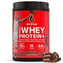 Six Star Whey Protein Powder Whey Protein Plus | Whey Protein Isolate & Peptides | Lean Protein Powder for Muscle Gain | Muscle Builder for Men & Women | Triple Chocolate, 1.82 lbs (826 g)
