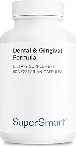 SuperSmart - Fórmula Dental &amp; Gingival (Patented) - Suplemento Oral Care - con TEES-10 ← No GMO & Vegan - 60 cápsulas vegetarianas