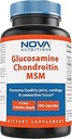 Nueva Nutriciones Triple Fuerza Glucosamina Chondroitin MSM 2600mg/Serving Capsules, Supports Healthy Joint, Cartilage and Connective Tissue - Promotes Joint Comfort & Flexibility 180 Count