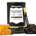 Mejor Alt Pure Himalayan Shilajit Sticks with Organic Honey, Saffron TENIDO Fácil de Consumir Shilajit sometida 30 Sticks for Energy Boost &amp; Immune Support, 85+ Trace Minerals, 75%+ Ácido Fulvic