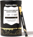 Mejor Alt Pure Himalayan Shilajit Sticks with Organic Honey, Saffron TENIDO Fácil de Consumir Shilajit sometida 30 Sticks for Energy Boost &amp; Immune Support, 85+ Trace Minerals, 75%+ Ácido Fulvic