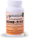 Osseointegración Bone-Tite Apoyo Suplemento I Vitaminas Claves, Minerales y Nutrientes para promover el apoyo de implantes dentales 90 Tablets  Pack of 1