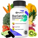 All-in-One Bariatric Multivitamin with Iron - Made in USA - for Men & Women - Supports Gastric Sleeve & Bypass with 42+ Fruit & Veggie Blend - 60 Liquid Capsules