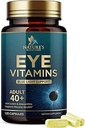 Suplemento de vitaminas del ojo - Advanced Eye Care Vitamin with Lutein, Zinc, Vitamins C, E, Zeaxanthin & Minerals - Vision Multivitamin for Macular Health " Dry Eyes, Vegan, Bottled in USA - 120 cápsulas