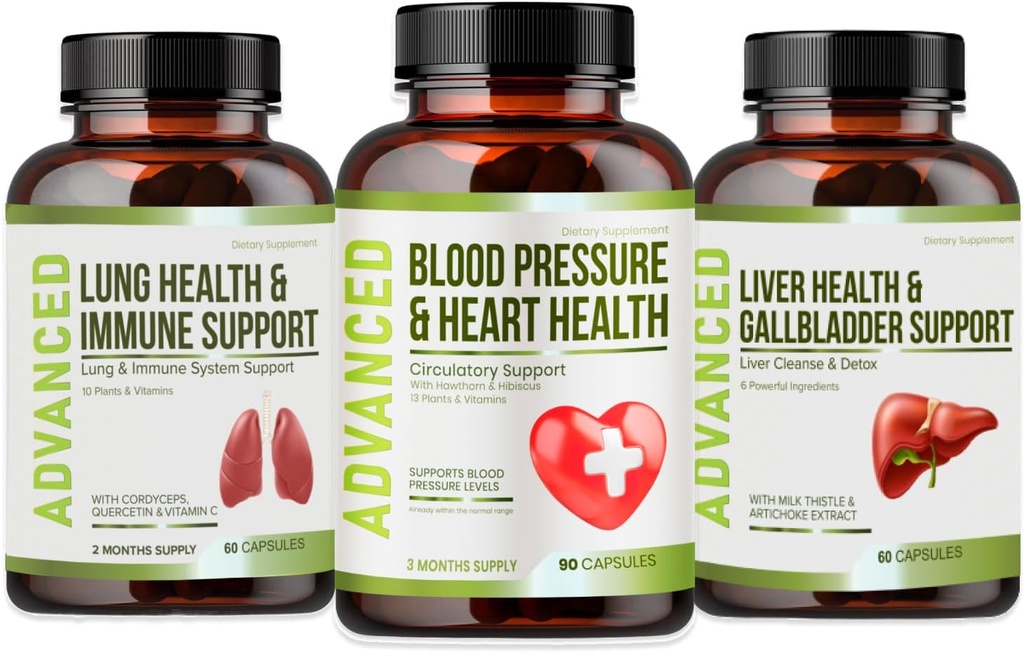 Suplemento de Apoyo a la Presión de Sangre de la Salud del Corazón - Apoyo a la Presión de Sangre " Circularidad Saludable Naturalmente con Hawthorn Berry " Hibiscus. Vitaminas Pills for Healthy Hypertension (BP) & Corazón saludable.