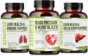Suplemento de Apoyo a la Presión de Sangre de la Salud del Corazón - Apoyo a la Presión de Sangre " Circularidad Saludable Naturalmente con Hawthorn Berry " Hibiscus. Vitaminas Pills for Healthy Hypertension (BP) & Corazón saludable.