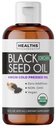 USDA Organic Black Seed Oil Liquid (16 fl oz) Premium Cold-Presed Nigella Sativa Producing Pure Black Cumin Seed Oil - Antioxidant Supplement - Vegan, Gluten-Free, " Non-GMO (No Pills or Capsules)