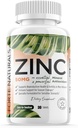 Zinc 50mg, (30 Tablets), Especialmente Formulado para Sensitive Stomach, Immune Support, Skin & Hair, Vegan Zinc Supplement, Non-GMO Made in USA