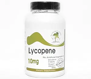 Lycopene 10mg ~ 200 cápsulas - No aditivos ~ Suplementos de la naturaleza