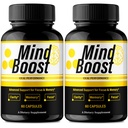 IDEAL PERFORMANCE Mind Boost Capsules, MindBoost Pills Reviews (2 Pack)