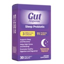 Probiótico de sueño para hombres &amp; mujeres, disminuye el envejecimiento digestivo, apoya el sueño y la recuperación, promueve el gorro saludable, vegano, libre de gluten &amp; soy gratis, 3 millones de CFU, 30 cápsulas