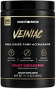 Anabolic Warfare Veiniac Muscle Pump Activator Supplement Stimulant Free Pre-Workout with L-Citrulline, Betaine Anhydrous, & Added AGMass™, Increases Nitric Oxide*, Fruit Punch 20 Servings