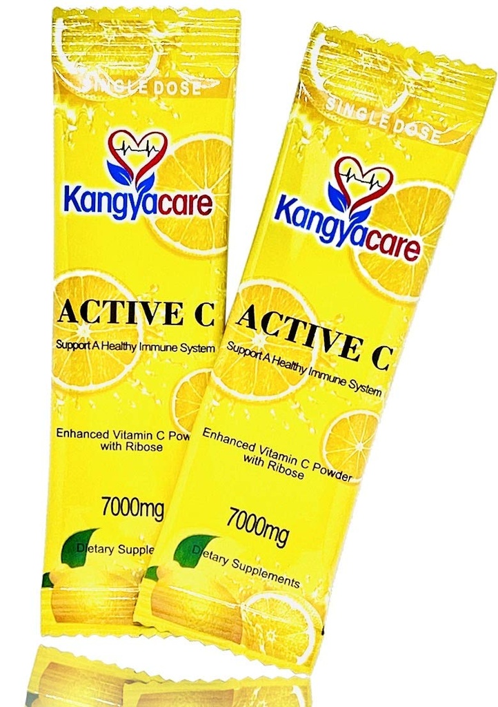 Active C - 40 Packets -Single Dose -7000mg -High Potency Vitamin C Powder -Immune Support & Antioxidant Protection -Enhanced Absorption, Neutral pH (40)