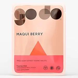 Fitness Health Maqui Berry Extract 120 Tablets 2000MG ← Suplemento para el Booster de Energía Silencio Puro Maqui Berry Silencio Manufactured in The UK