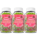Cortisol Gummies for Women,Cortisol Manager with Ashwagandha,Magnesium,L-theanine,Phosphatidylserine,Rhodiola Rosea,Black Pepper for Mood Support,Adrenal Balance,Sleep,Vegan,Apple Flavor,180 Count