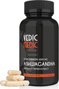 Organic Ashwagandha Capsules Extra Strength 3000mg con Black Pepper Extract - Stress Relief, Mood Enhancer, Energy Support - Non-GMO, Vegan, Gluten Free (120)