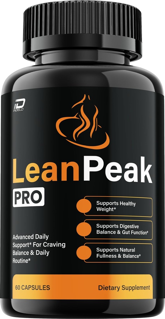Lean Peak Advanced Formula, Lean Peak Pills Reviews (60 Capsules)