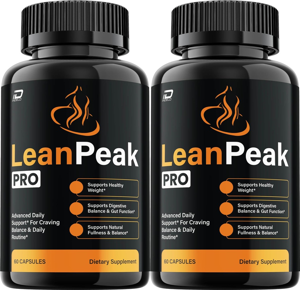 Lean Peak Advanced Formula, Lean Peak Pills Reviews, 2 Pack, 120 Capsules