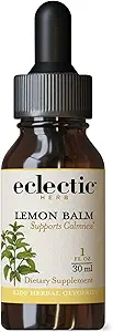 Eclectic Institute Kids Herbs Lemon Balm, Lemon Flavor tóxico Calming y Nervous System Support Silencio 1 fl oz (30 ml)