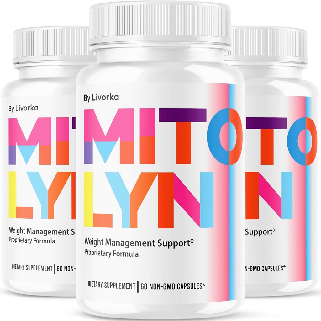 (3 Pack) Mitolyn Capsules - Mitolyn, Mitolyn Advanced Formula Pills, Mitolyn Supplement, Mito Lyn, Mito Lyn Pills, Mitolyn Support, Mitolyn Pill, Mitolyn Supplement Pills, 180 Capsules for 3 Months