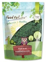 Comida para Polvo de Clorella en Vivo, 8 onzas - Kosher, Algas Verde Raw, Superalimentos Vegan, Bulk, Proteína Verde Pura Vegan, Rica en Vitaminas y Minerales, Grande para Bebidas, Teas y Smoothies