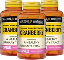 MASON NATURAL Cranberry Altamente Concentrado 900 mg, 3 Mes de Suministro, Antioxidante &amp; Salud Inmunitaria, Asistencia Tract urinario saludable, 3 Pack