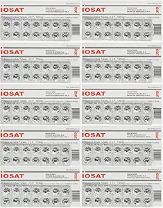 Potasio Iodide Tablets, 130 mg (14 Tabletas cada uno) - 10 packs
