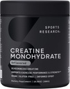 Investigación Deportiva Monohidrato de Creatina - Ganar el músculo magro, mejorar el rendimiento y la fuerza y la recuperación de entrenamiento de apoyo - 5 g Cretina micronizada - 10.58 oz
