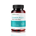 Vision Plus Eye Vitamins with Lutein 20mg, Bilberry & Blueberry Extract - Key Antioxidants for Eye Health Support - 90 Capsules, Non-GMO