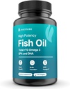 Mini Fish Oil Softgels – Odorless, Burpless & Easy to Swallow – 1500mg Omega-3 con EPA &amp; DHA – Advanced Formula Fish Oil Minis – Smaller Than a Dime – Wild Caught – 90 (Big, cápsula)