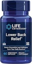 Life Extension Lower Back Relief, Chinese Chaste Tree, Ginger Extract, for Lower Back discomfort and Occasional Stiffness, Non-GMO, Gluten Free, Vegetarian, 60 Capsules