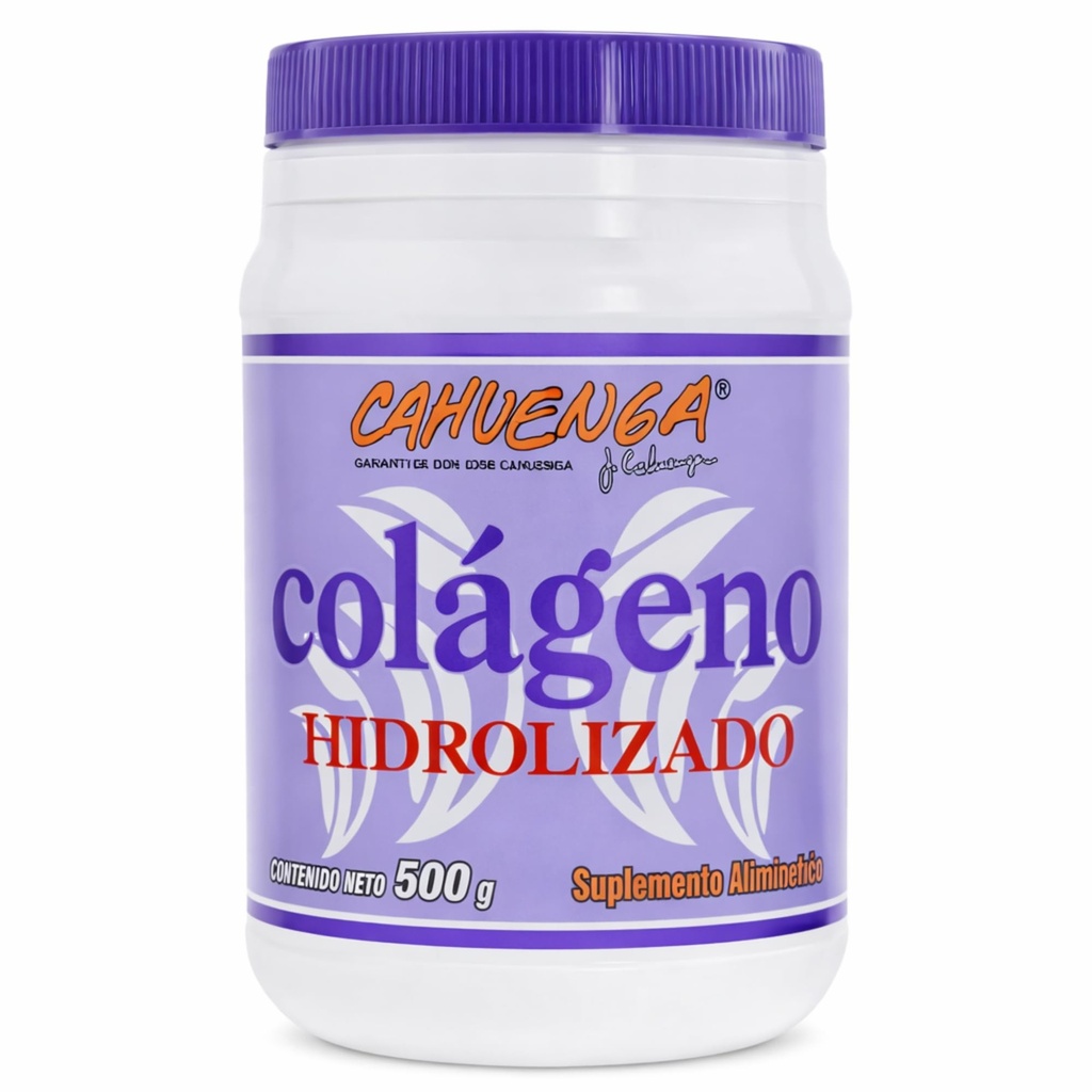 CAHUENGA Hydrolyzed Collagen Powder 500g - Unflavored Protein for Hair, Skin, Nails & Joints – Keto & Gluten-Free - Colageno Hidrolizado (Hydrolyzed Collagen) 500g
