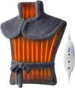 Bañera de calefacciÃ3n BOB y BRAD para el alivio del dolor trasero, almohÃ3n de calefacciÃ3n ElÃ©ctrica con peso FSA para el cuello HSA Eligible, hombros &amp; cuerpo completo, calefacciÃ3n rÃ¡pida, ETL certificado, regalo para mujeres hombres familia 24"x34"