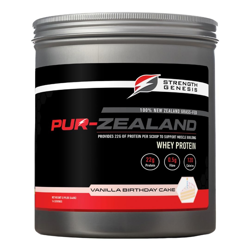 Pur Zealander Grass-Fed Whey Protein (Vanilla)