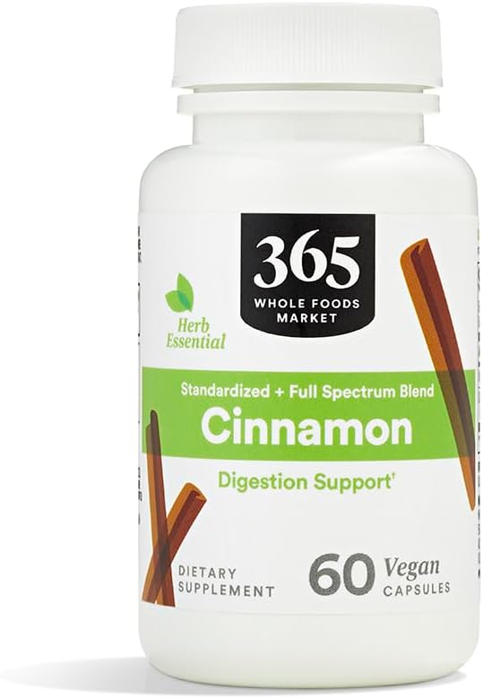 365 por Whole Foods Market, Cinnamon, 60 Cuenta