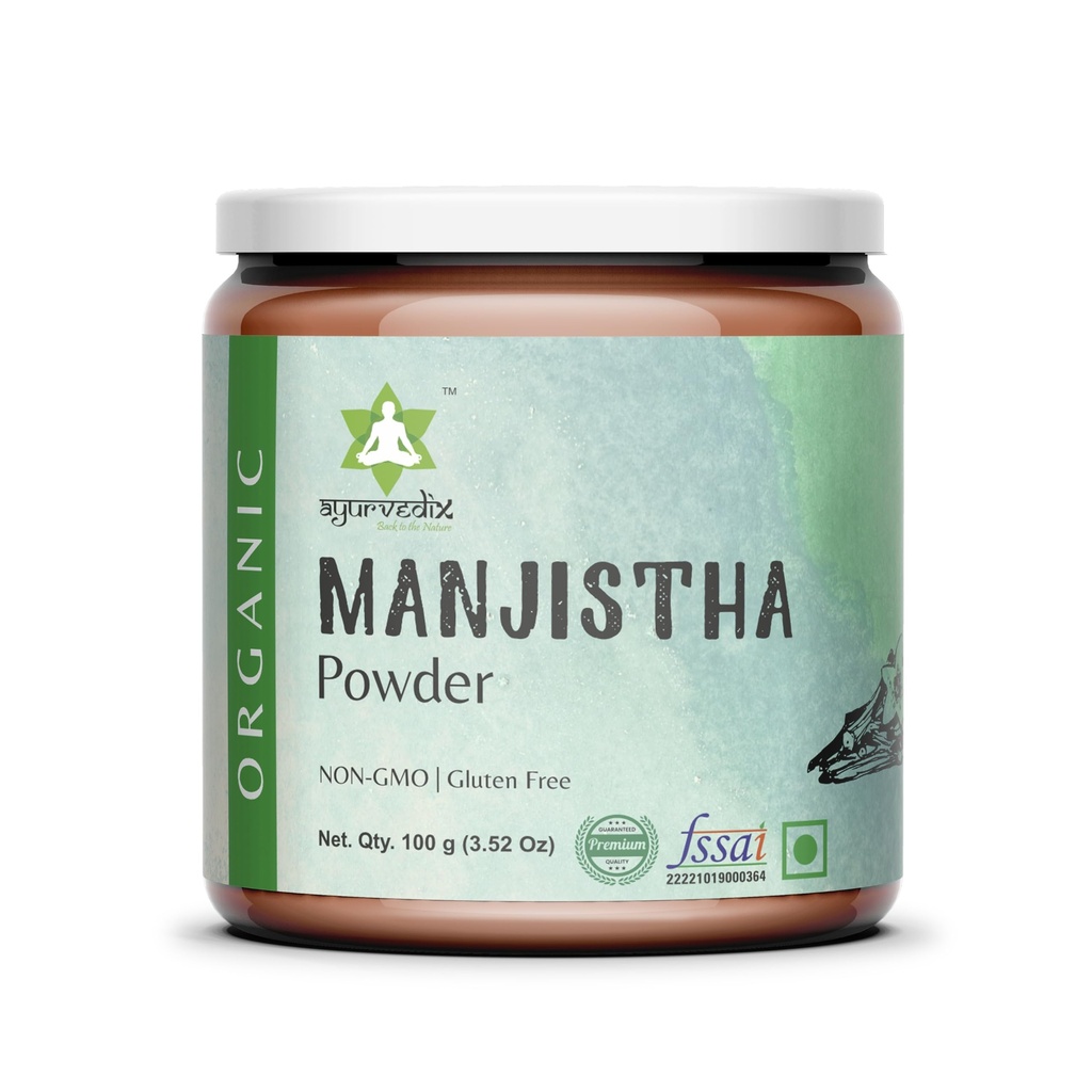 Organic Manjistha Powder 100g (Pack of 2)