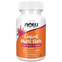 AHORA Alimentos Suplementos, Líquidos Multi Gels con Lutein y Lycopene, más Flax Seed Oil, 60 Softgels