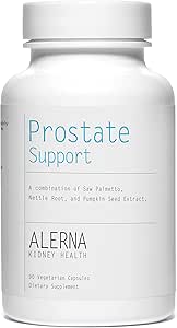 Suplemento de apoyo de próstata para hombres con Saw Palmetto, Nettle Root y Pumpkin Seed Extract – (1 Bottle)
