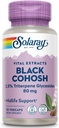 SOLARAY Black Cohosh Root Extract 80 mg  One Daily Womens Health &amp; Menopause Support Suplemento No-GMO, Vegan &amp; Lab Verified ← 30 VegCaps