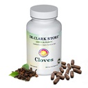 Dr Clark Store Cloves Vegetarian, 500mg, 102 Tapioca Capsules – Ayuda a mantener el rendimiento del hígado y la circulación de sangre