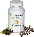 Dr Clark Store Cloves Vegetarian, 500mg, 102 Tapioca Capsules – Ayuda a mantener el rendimiento del hígado y la circulación de sangre