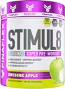 FINAFLEX STIMUL8 Original Super Pre-Workout, Awesome Apple - Energy, Strength &amp; Endurance for Men &amp; Women - with Caffeine, Beta-Alanine &amp; Vitamin C - 35 Servings