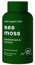 Organic Irish Sea Moss Capsules, Raw Wildcrafted Seamoss Enhanced w/Bladderwrack & Burdock Root Capsules 120 Total Pills Antioxidant Packed. Superalimentos prebióticos, soporte para tiroides