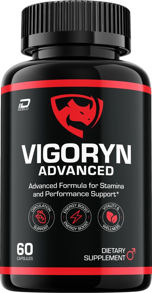 Vigoryn Advanced Formula Supplement, Vigoryn Pills for Men Reviews (60 Capsules)