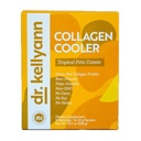 Dr. Kellyann Collagen Cooler – Tropical Pina Colada | 15g Grass-Fed Collagen Protein per Serving | Keto & Paleo Friendly, Non-GMO, Dairy-Free | 14 Servings