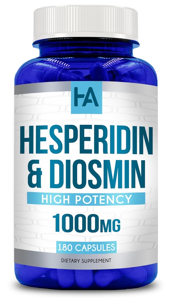 Hesperidin Plus 1000mg Por Serving (180 cápsulas vegetarianas)