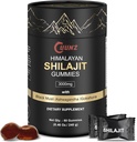 Himalayan Nutritious Shilajit Gummies Gold - Ashwagandha, Gokshura - Fulvic Acid - 85+ Trace Minerals - para Hombre Mujeres - No Añadido Sugar (Shilajit Gold Gummies)