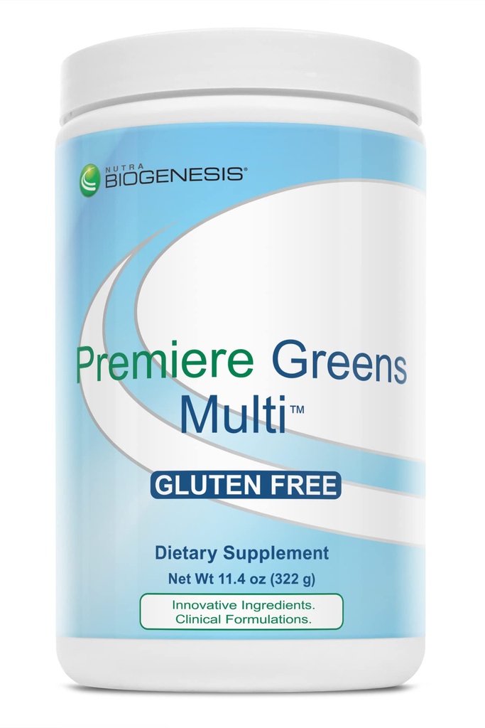 BioGenesis Premiere Greens Multi Fine Powder, Vanilla Berry, 392 Gram