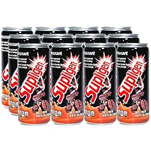 Supligen Coffee Liquid Meal Supplement, 9.87 oz (Pack of 12) – Energy Drink with Protein & Vitamins – Nutritional Shake for Strength, Focus ' Endurance